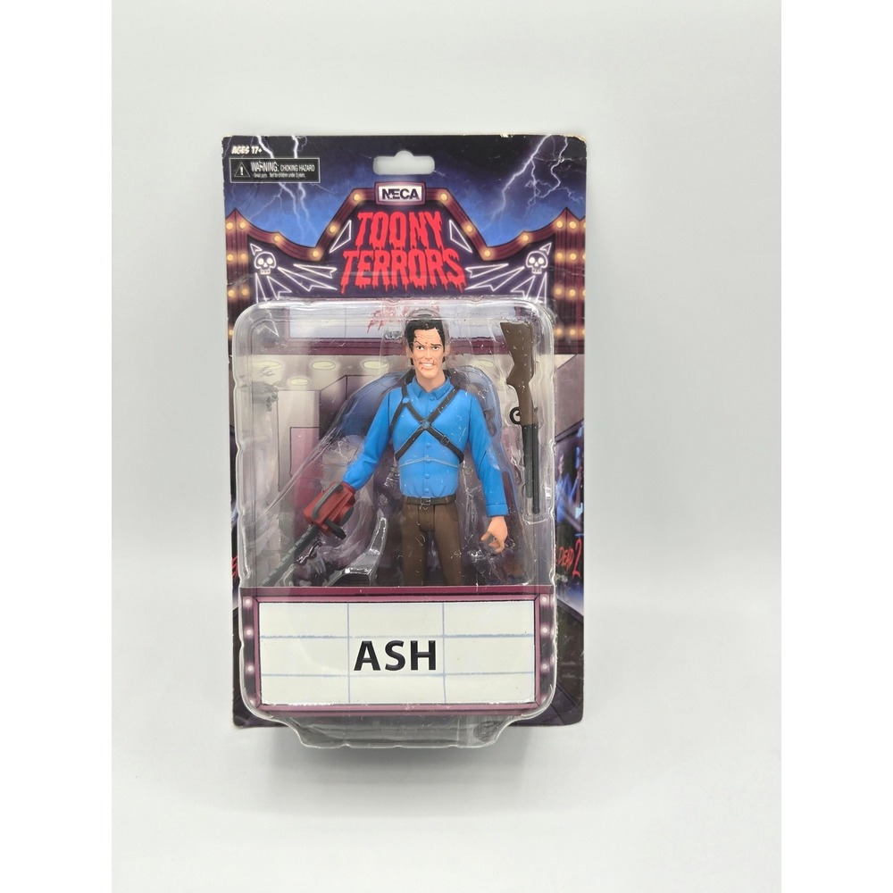 NEW NECA Toony Terrors Ash Evil Dead 2 - 6" Action Figure - Sealed NIB
